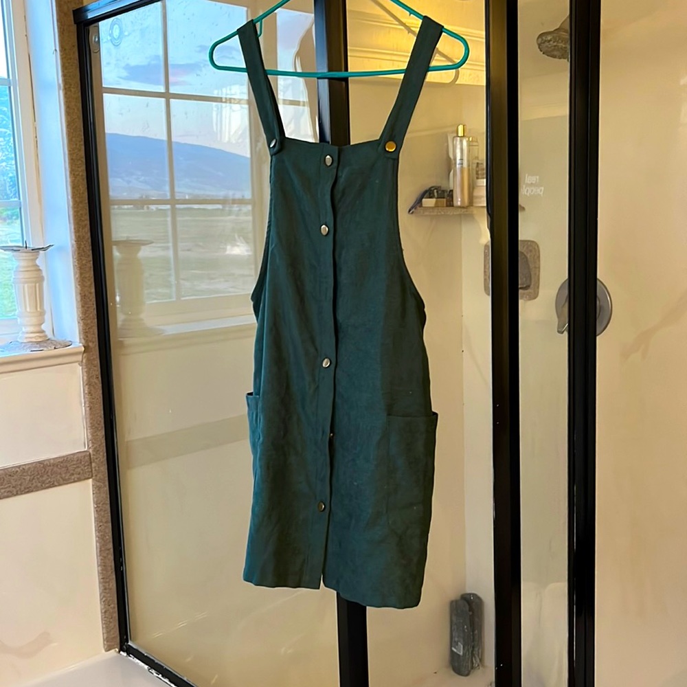 Soft Green Button Up Dress